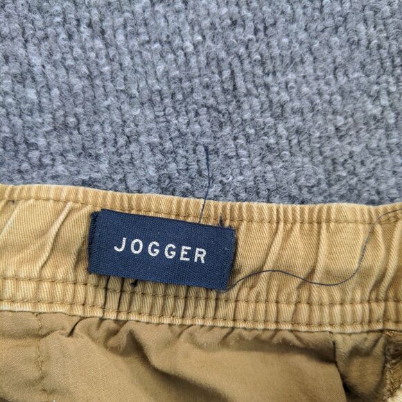 Aeropostale Mens Jogger Pants Brown Large Drawstring Waistband Tapered Cotton - Picture 9 of 12